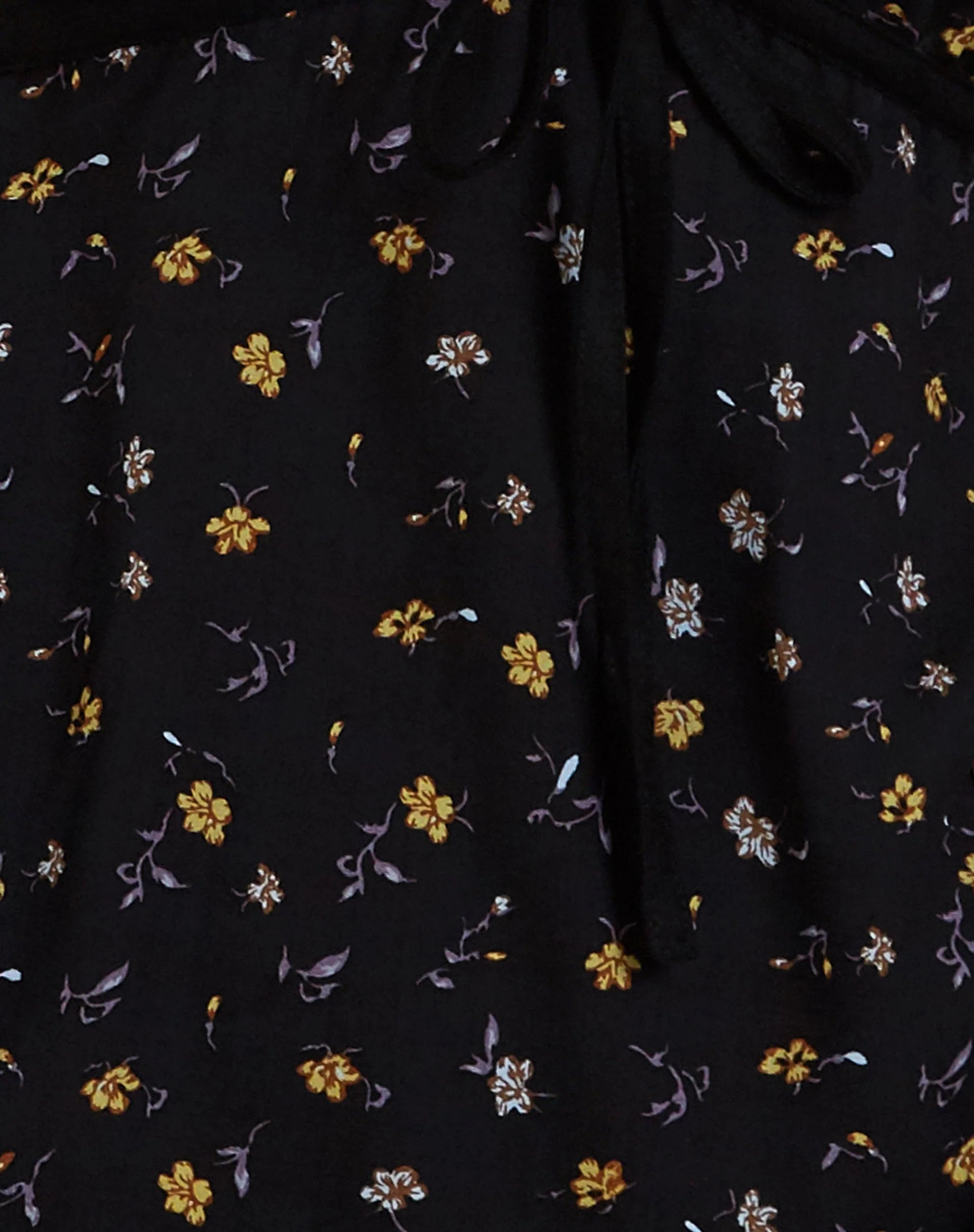 Evilia Mini Dress in Pretty Petal Black