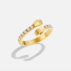 Vioraia Hug Me Forever' 18K Gold Ring