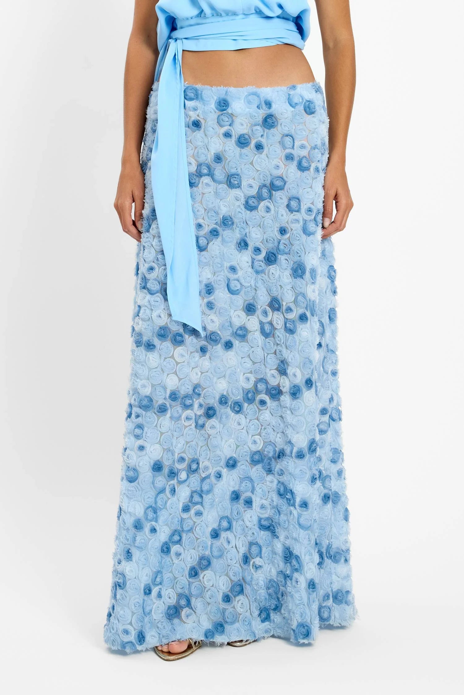 Pre-order: Floreat Maxi Skirt | Blue