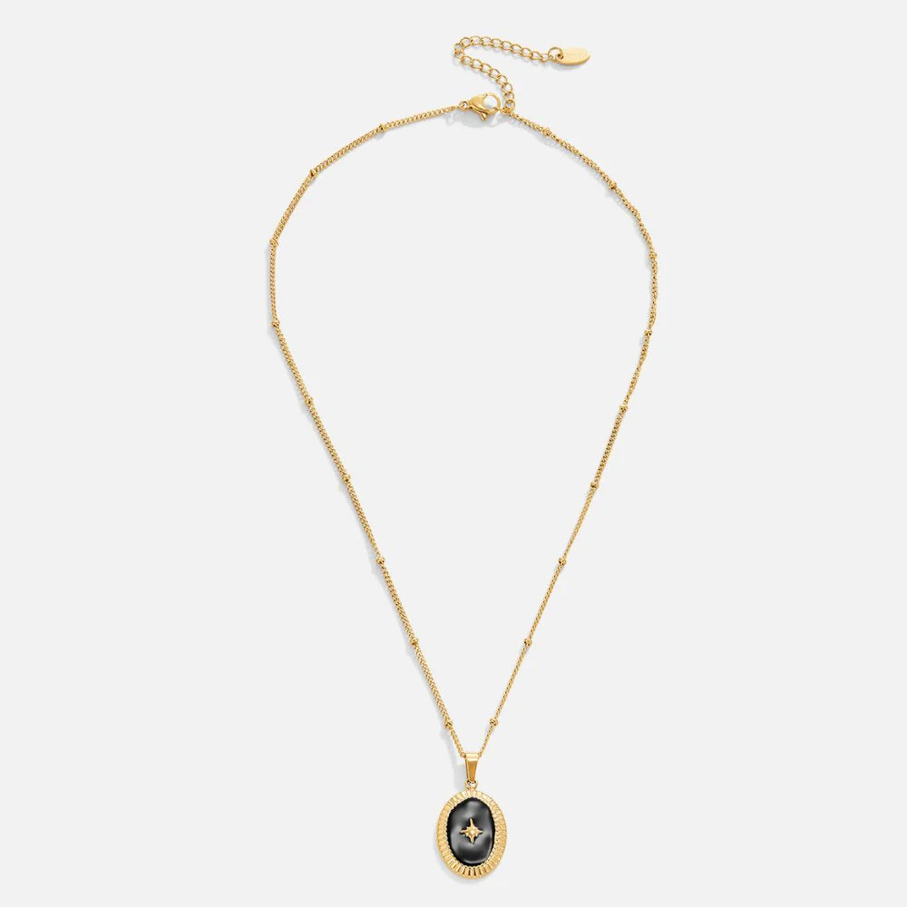 Vioraia Midnight Star Onyx Necklace