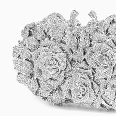 Vioraia (CS) Cecilia Rose Clutch Bag - Silver