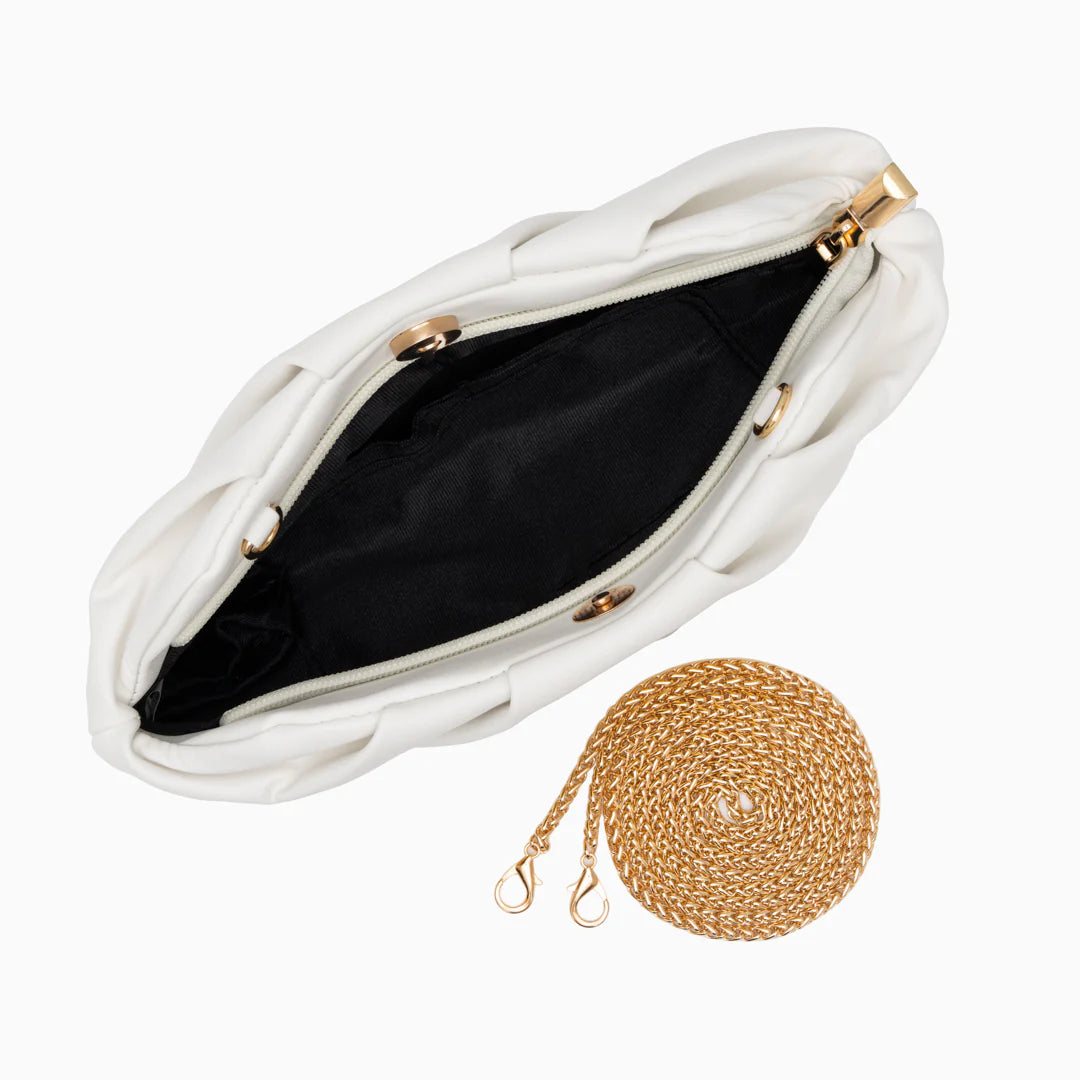 Vioraia Leni Quill Crossbody Bag