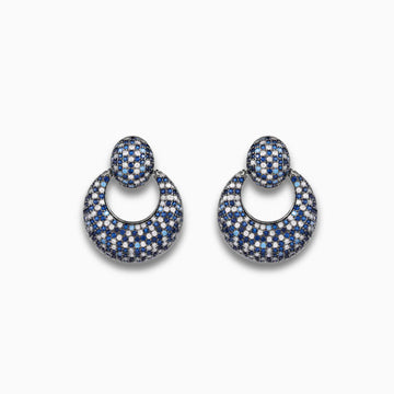 Vioraia Astera Noir Earrings