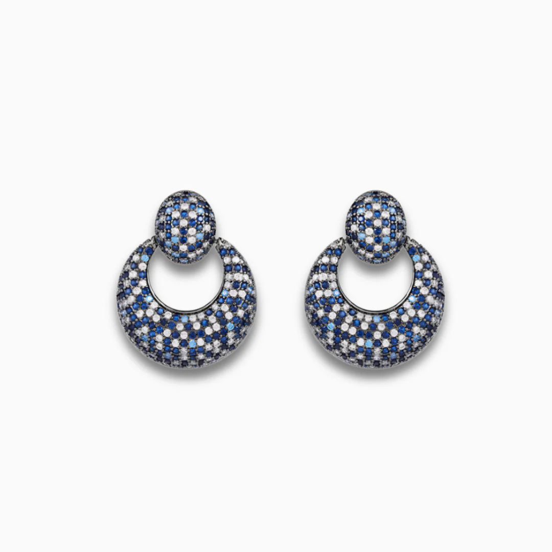 Vioraia Astera Noir Earrings
