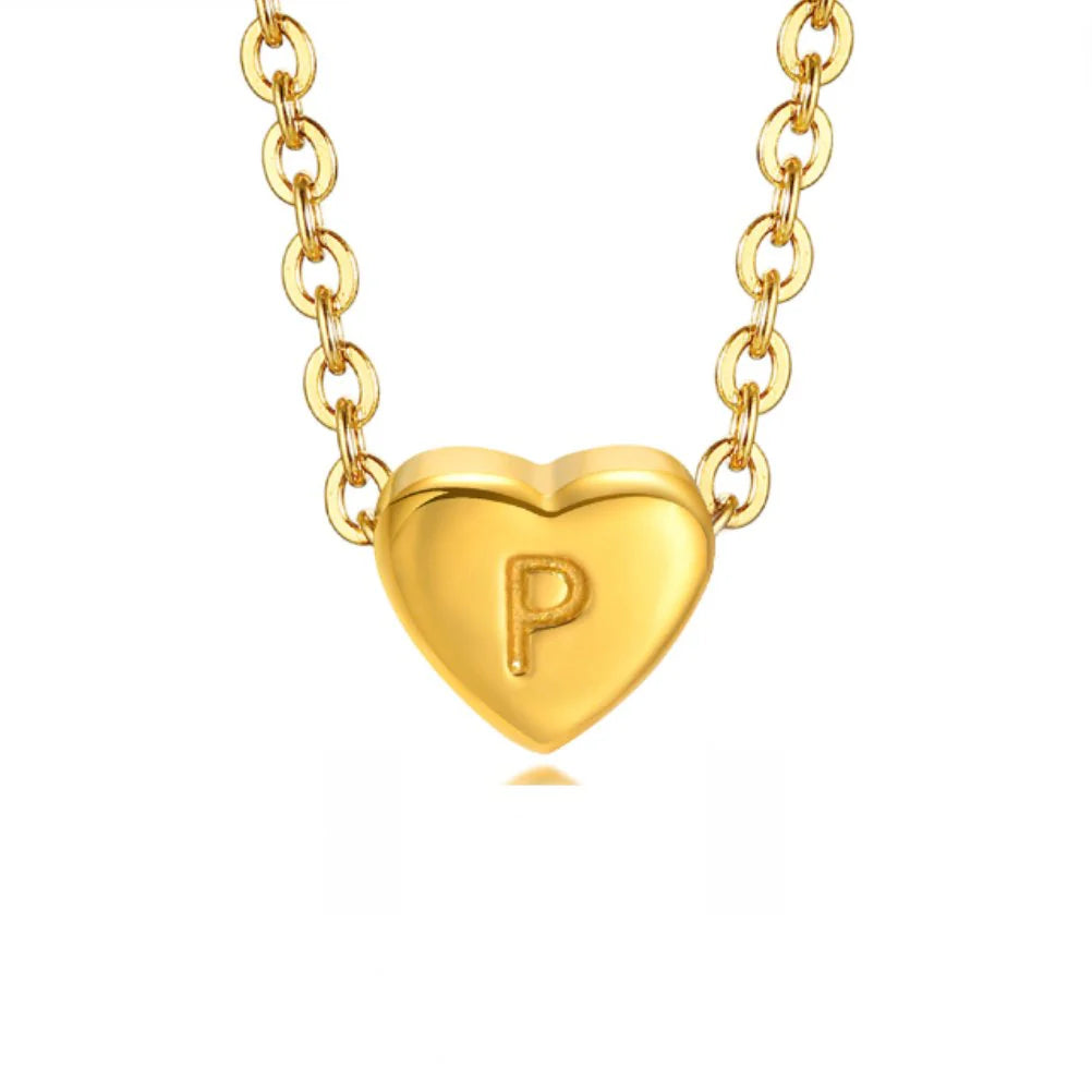 Vioraia Letter Heart Bracelet