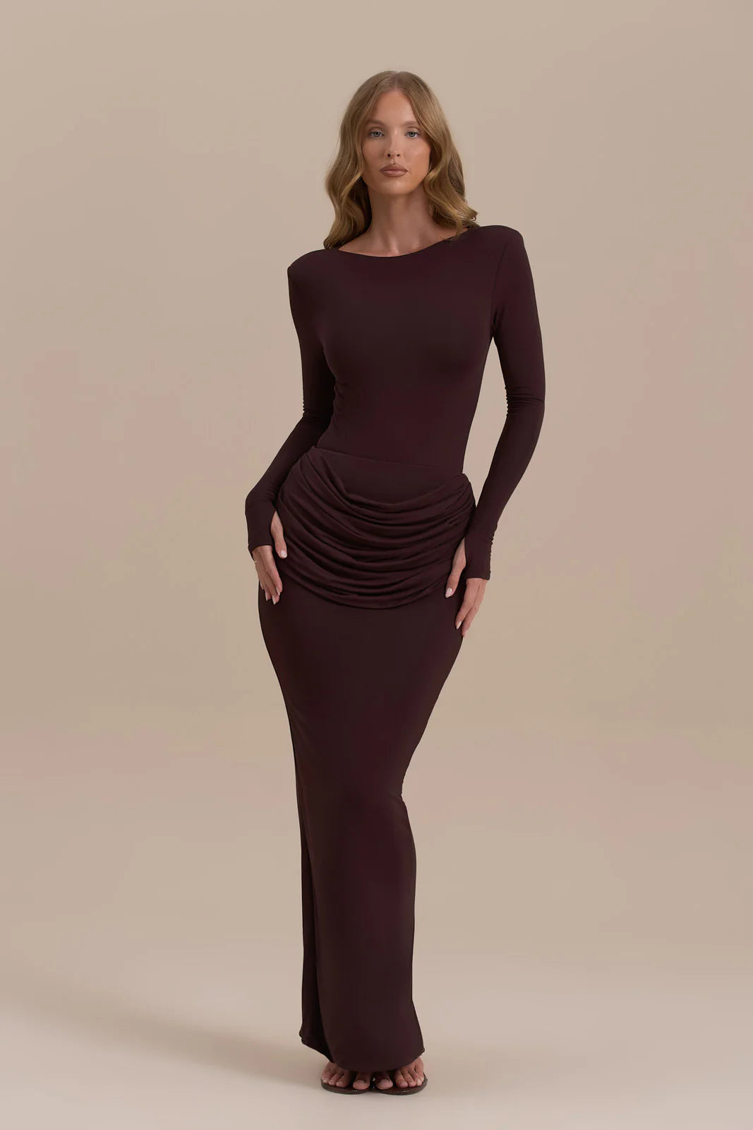 ASHTIN MAXI SKIRT | ESPRESSO