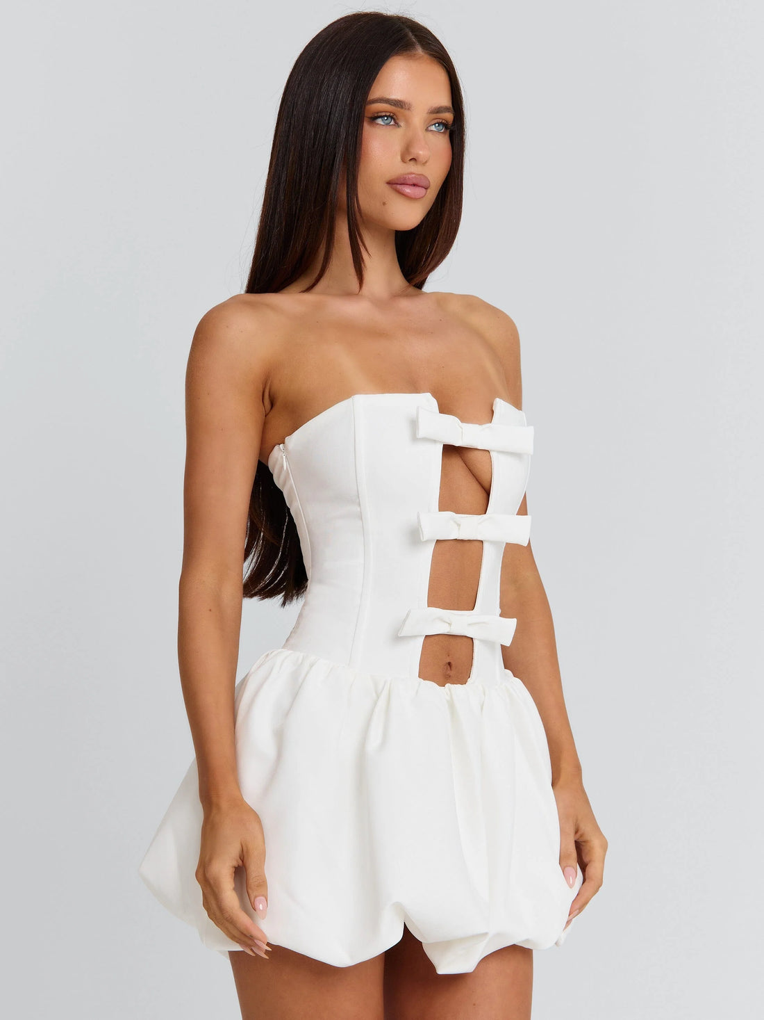 Lucy's ATHENIA MINI DRESS WHITE
