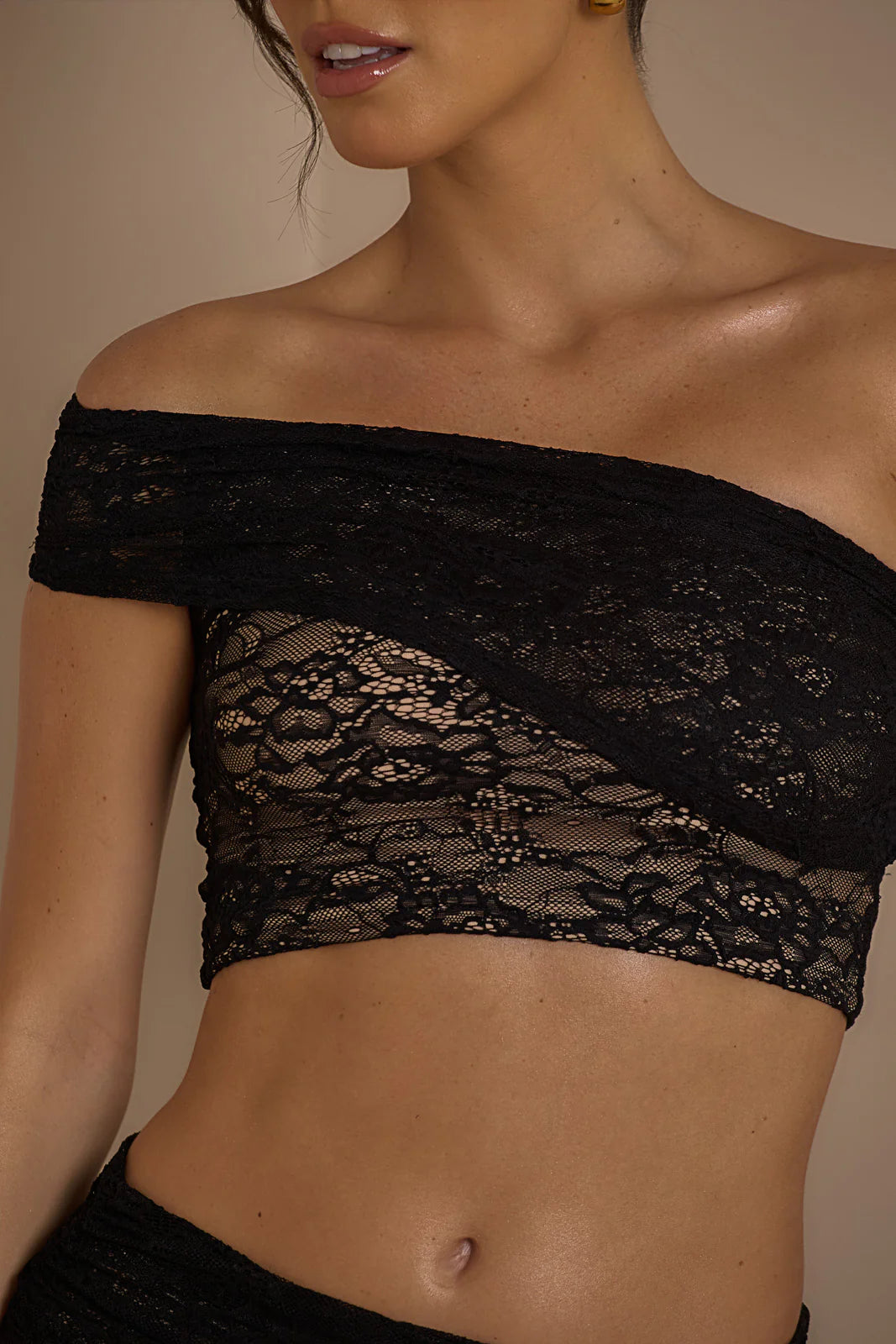 ANASTASIA LACE CO-ORD | BLACK - SALE