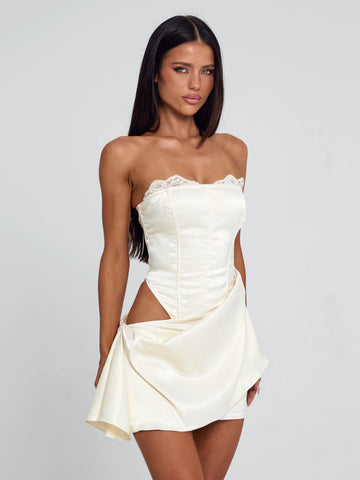 Lucy's MALOLO MINI DRESS IVORY