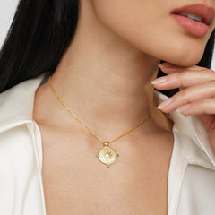 Vioraia Summer Solstice Gold Necklace