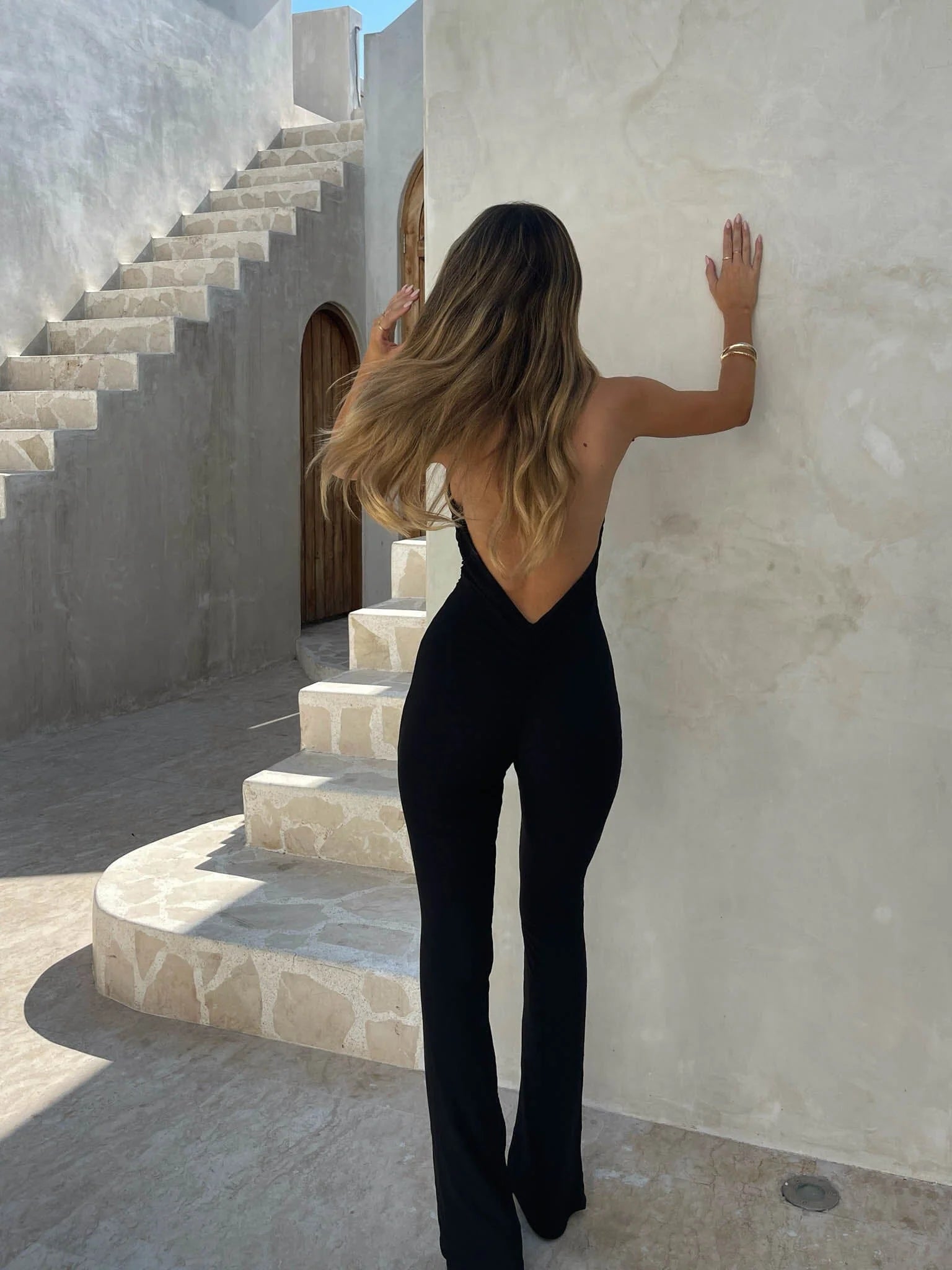 Lucy's ANNIKA JUMPSUIT BLACK