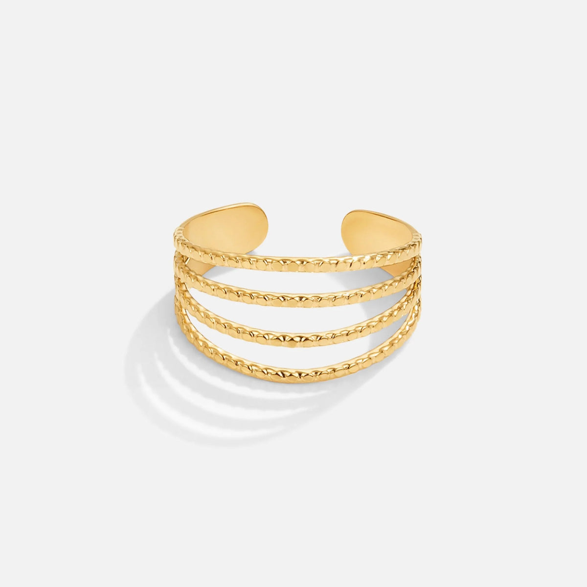 Vioraia Madison 18K Layered Ring