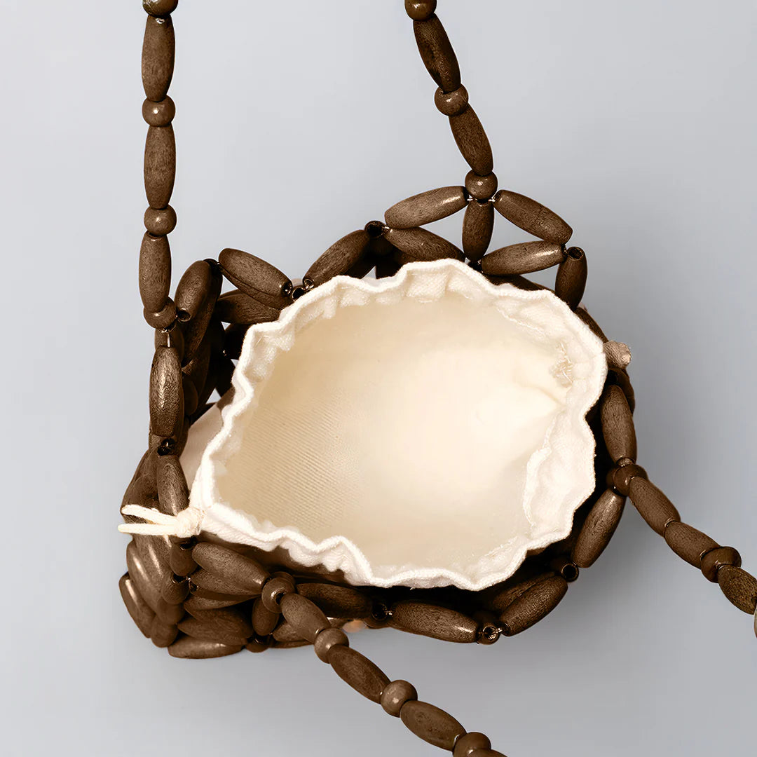 Vioraia Campbell Woven Handbag