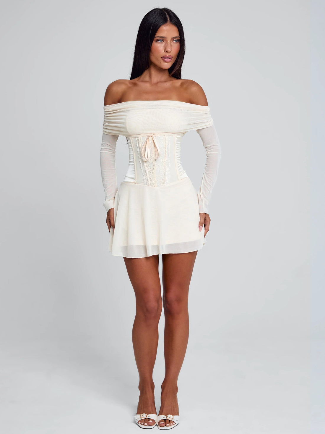 Lucy's ORLA MINI DRESS BEIGE