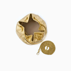 Vioraia Delaney Metallic Handbag