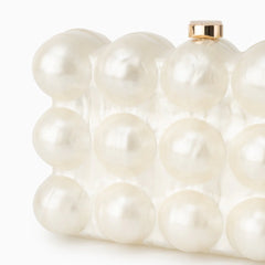 Vioraia Lorraine Acrylic Clutch Bag