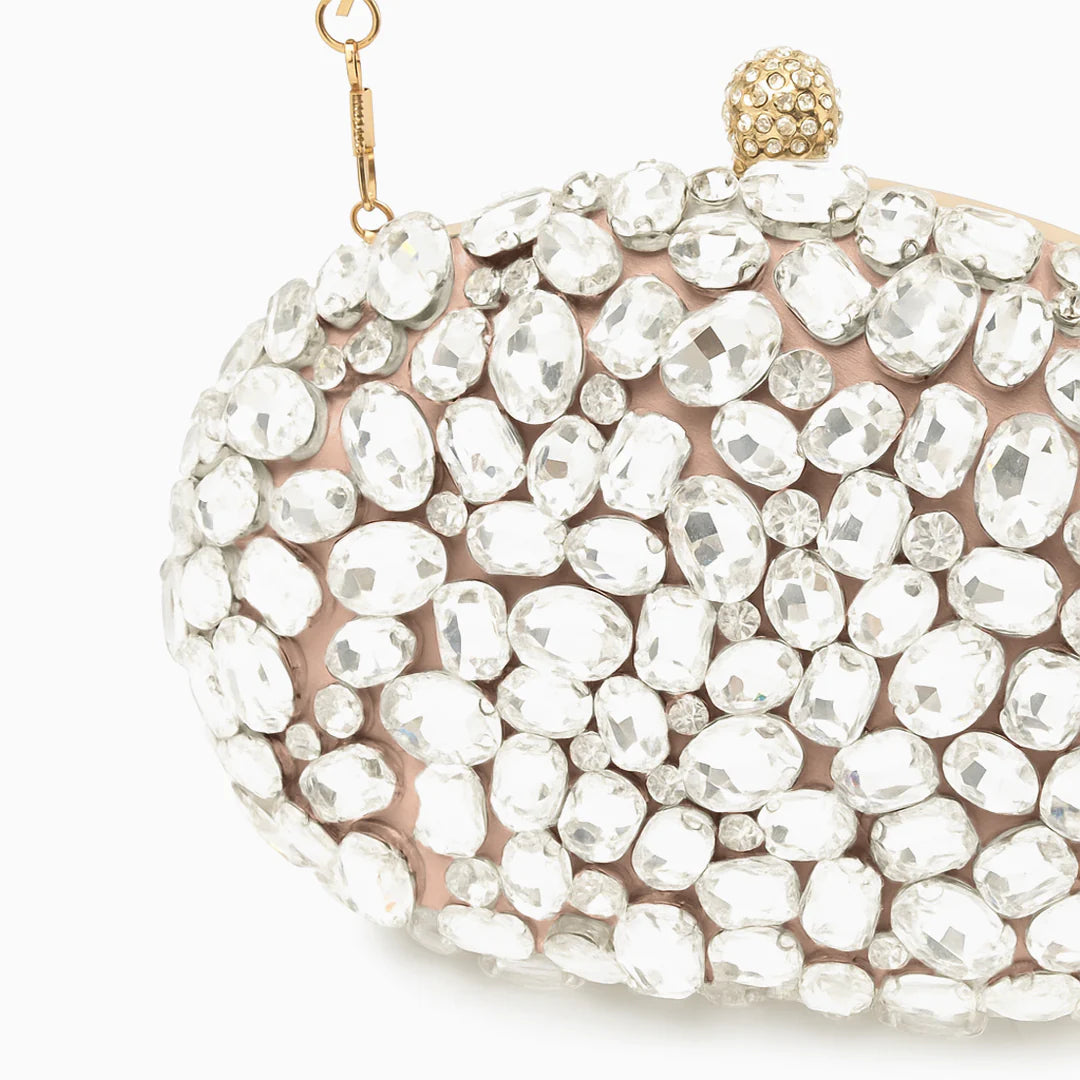 Vioraia Seraphine Gemstone Clutch Bag