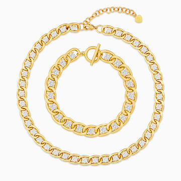Vioraia Vennis Sparkling Jewelry Set