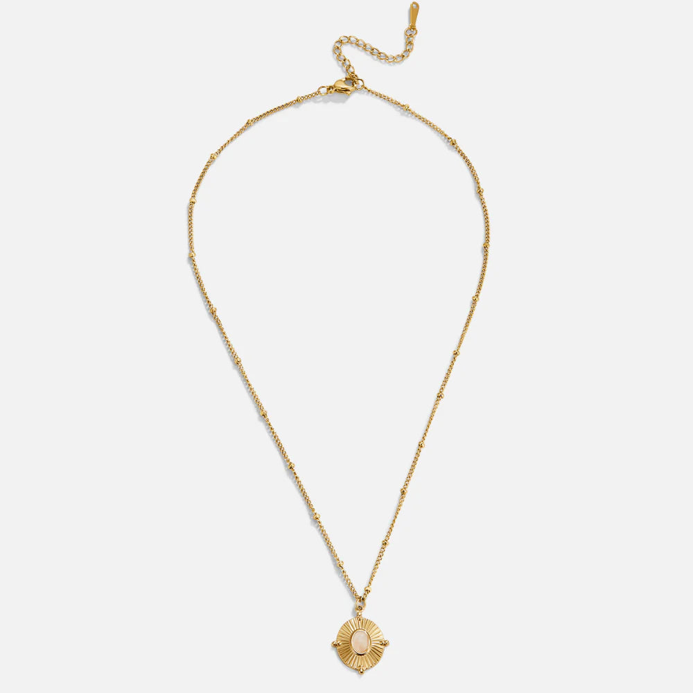Vioraia Monique Vintage Stone Necklace