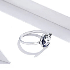 Vioraia Cat And Blue Moon Ring