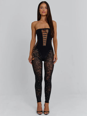 Lucy's ELLINA JUMPSUIT BLACK
