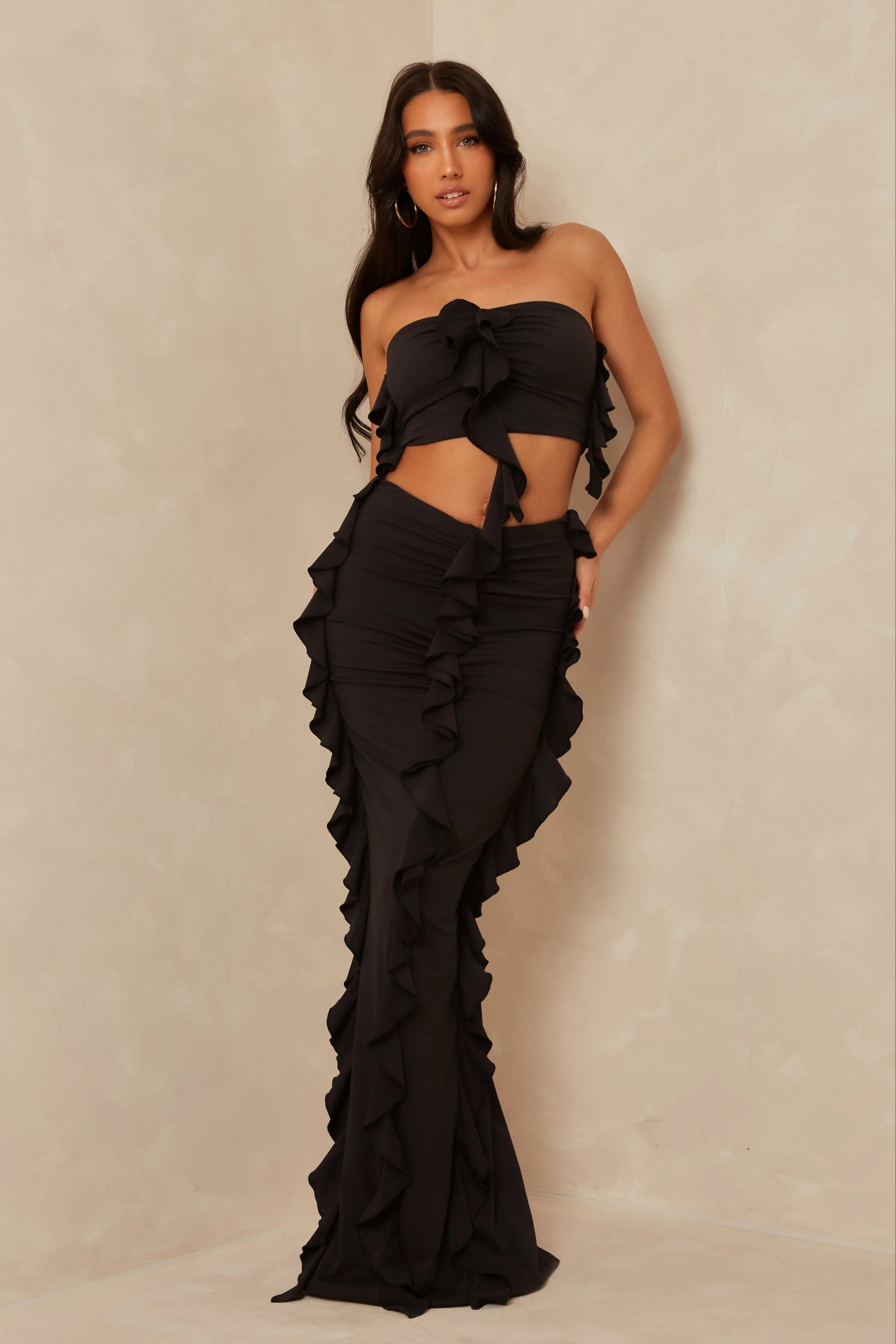 ARIEL CO-ORD | BLACK - SALE