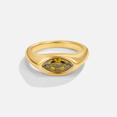 Vioraia Green Arizona Crystal Ring