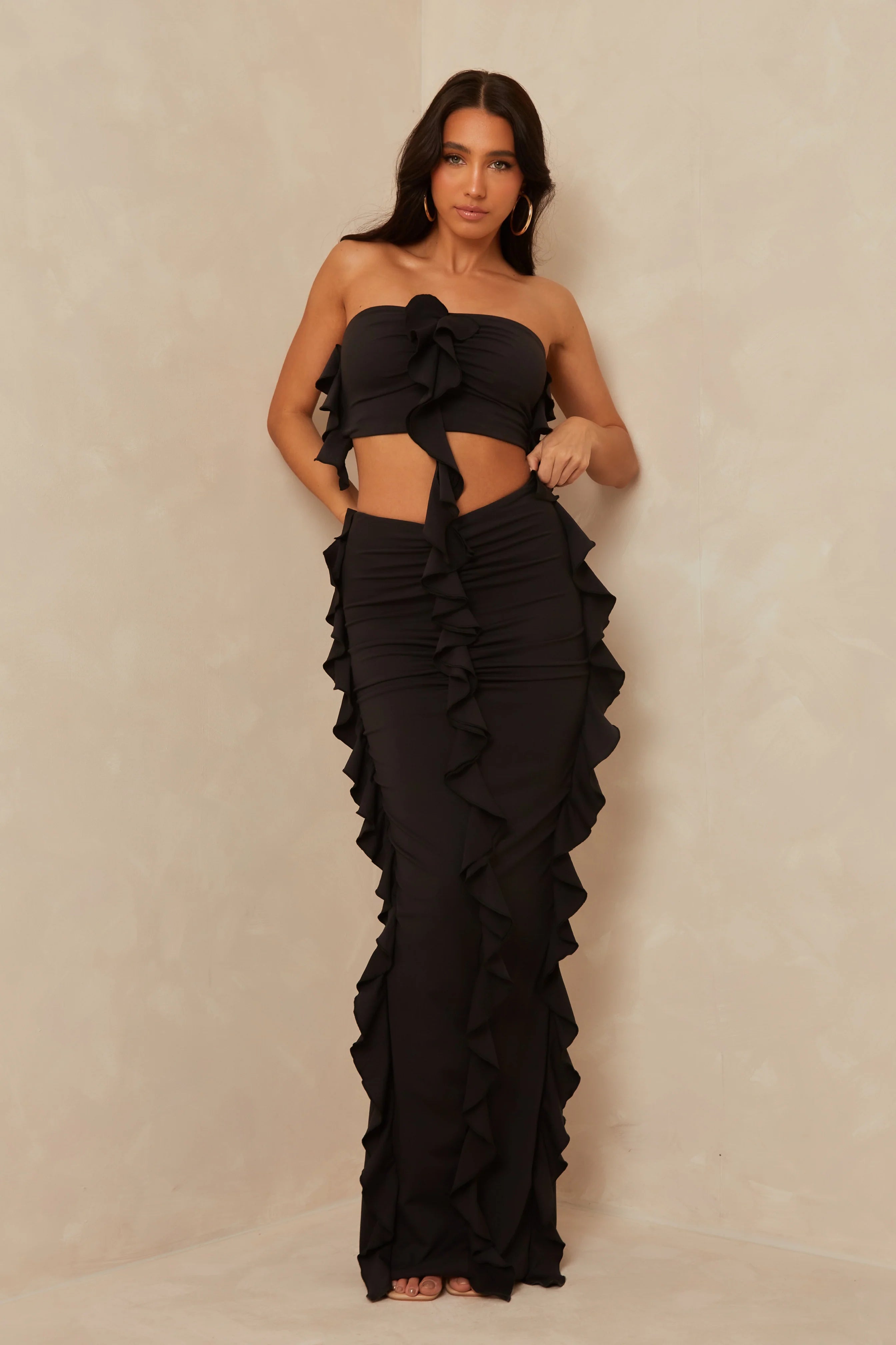 ARIEL CO-ORD | BLACK - SALE