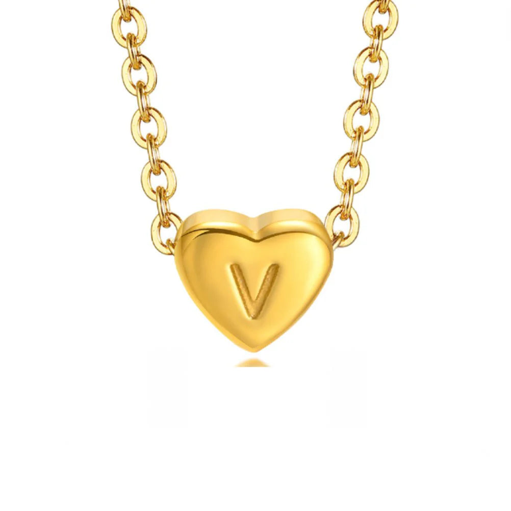 Vioraia Letter Heart Bracelet