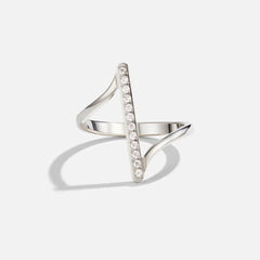 Vioraia Mila Twisted Silver Ring