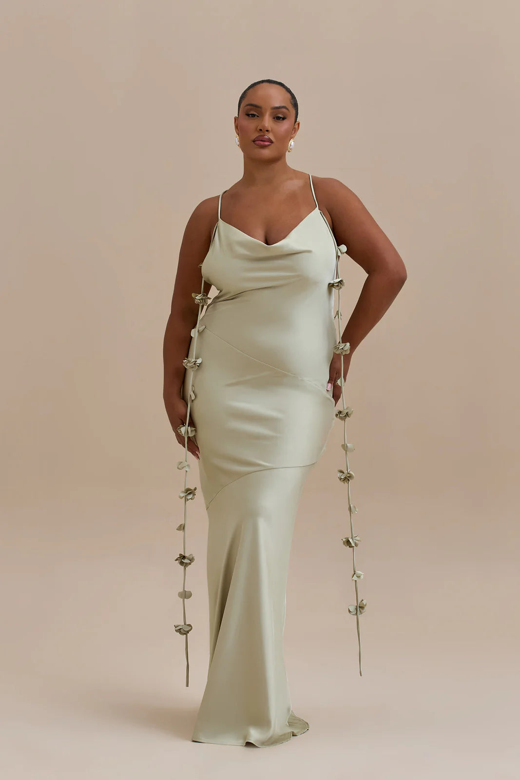 ARIA MAXI DRESS | SAGE - SALE