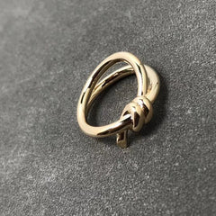 Vioraia Evelyn Knot Statement Ring