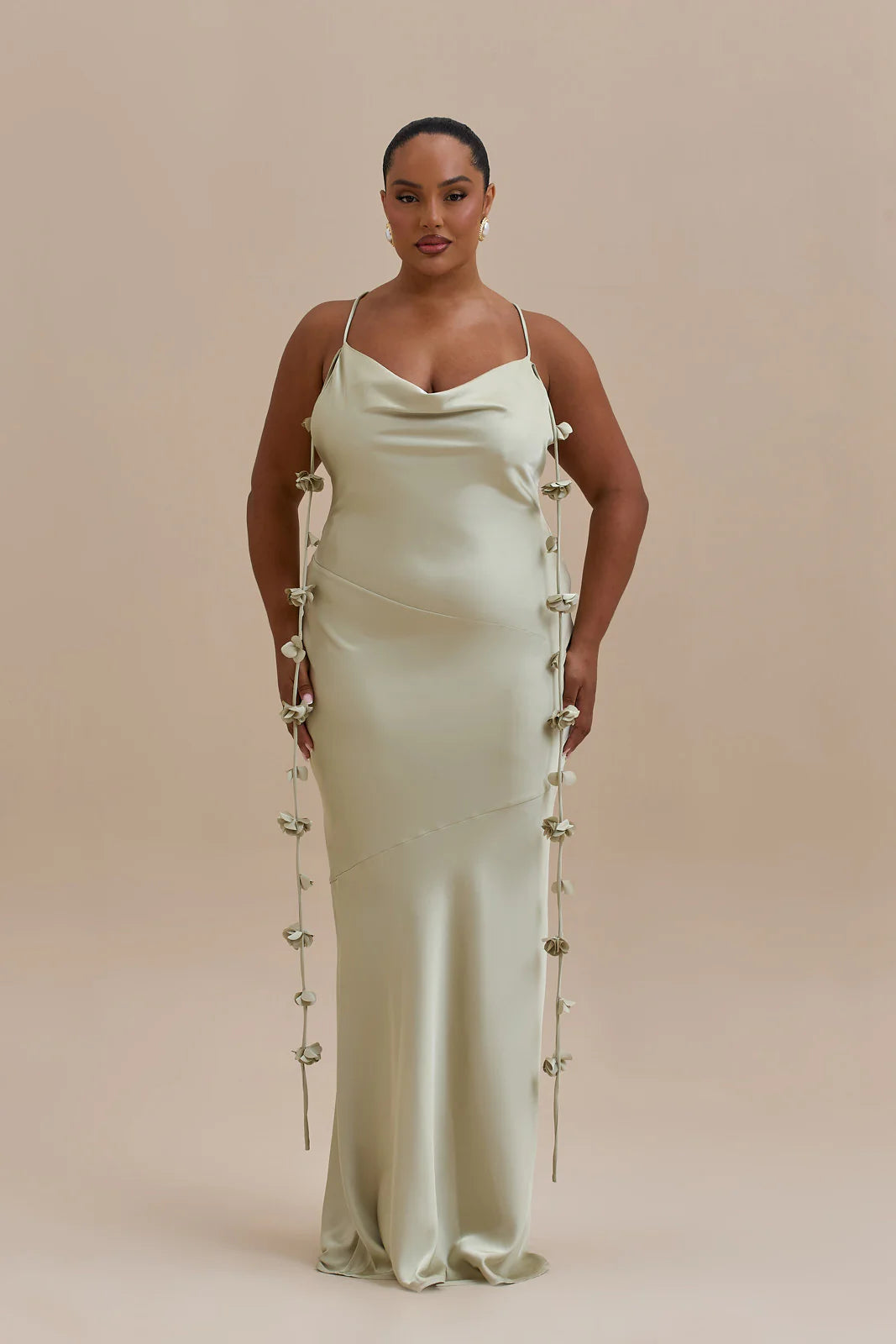 ARIA MAXI DRESS | SAGE - SALE