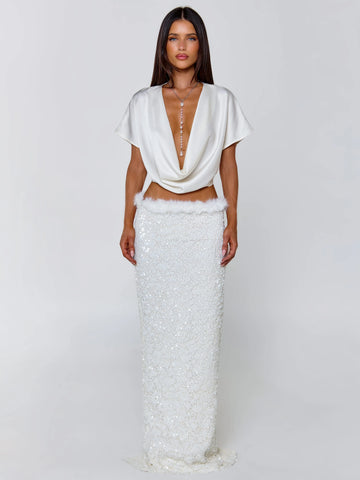 Lucy's VELORA TOP WHITE