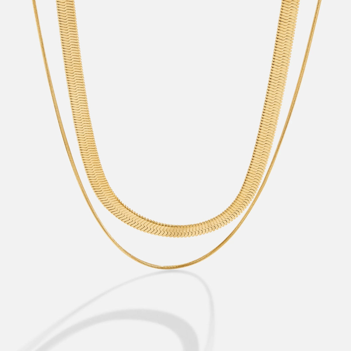 Vioraia Layla 18K Gold Layered Necklace