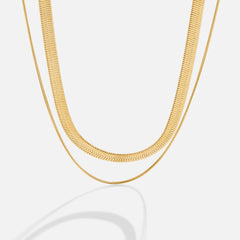 Vioraia Layla 18K Gold Layered Necklace