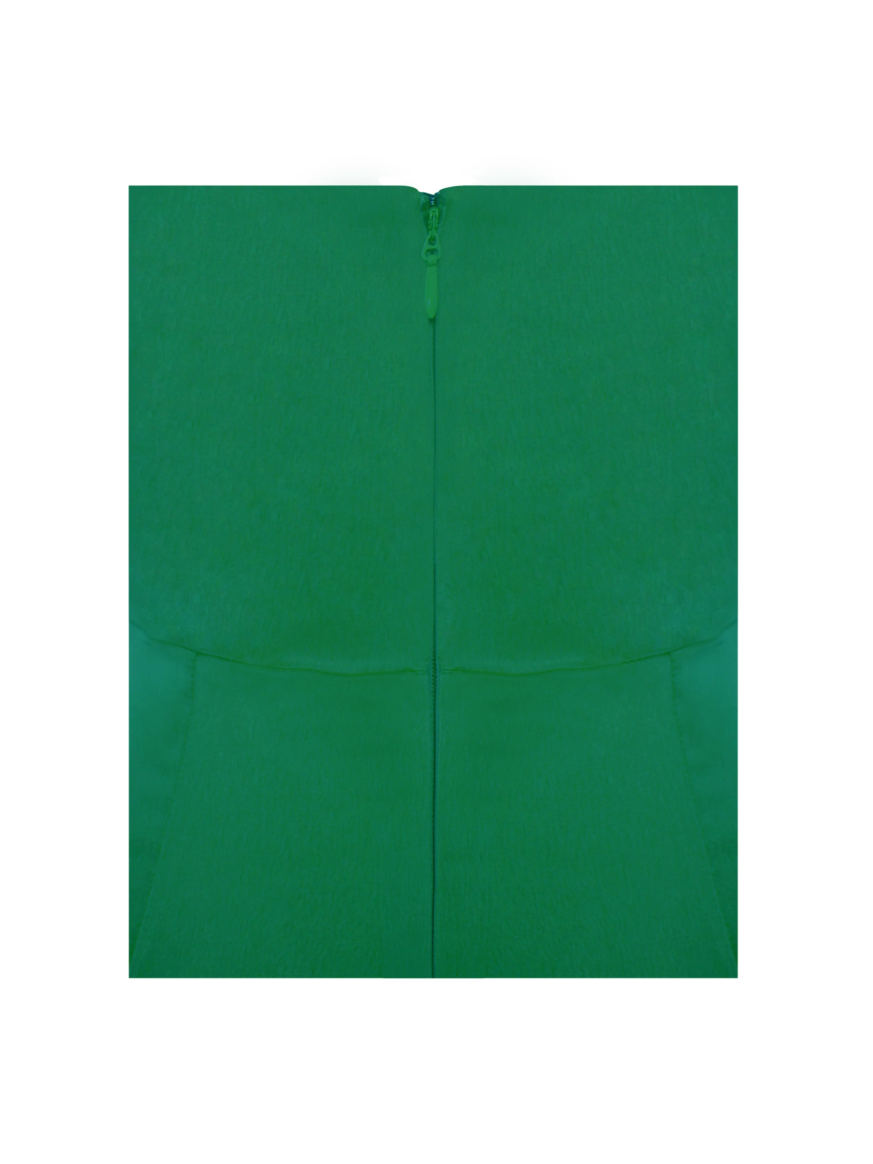 Perrin Emerald Green Feather Dress High Slit Gown