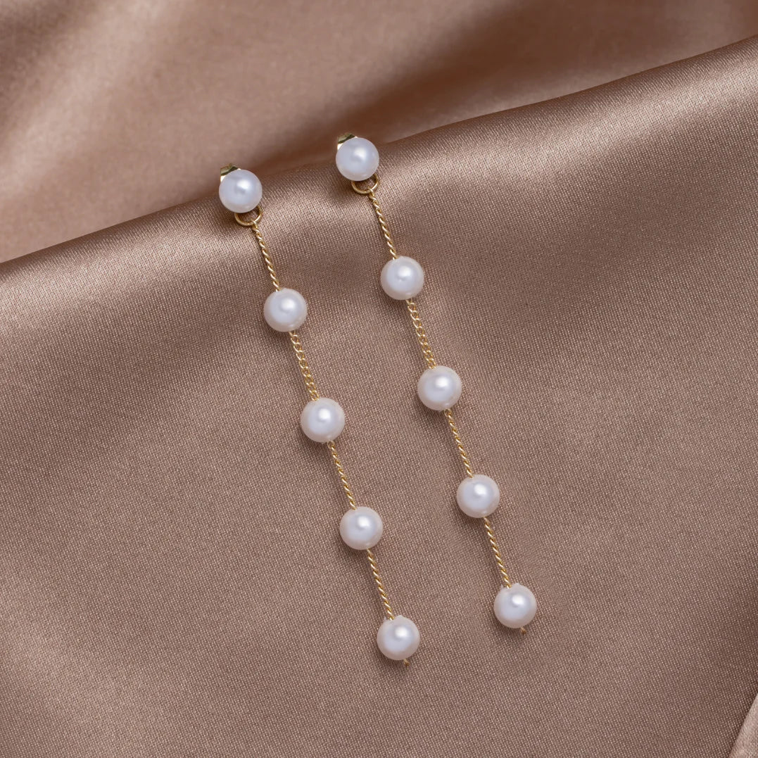 Vioraia Pearl Drop Earrings