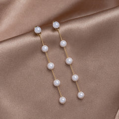 Vioraia Pearl Drop Earrings