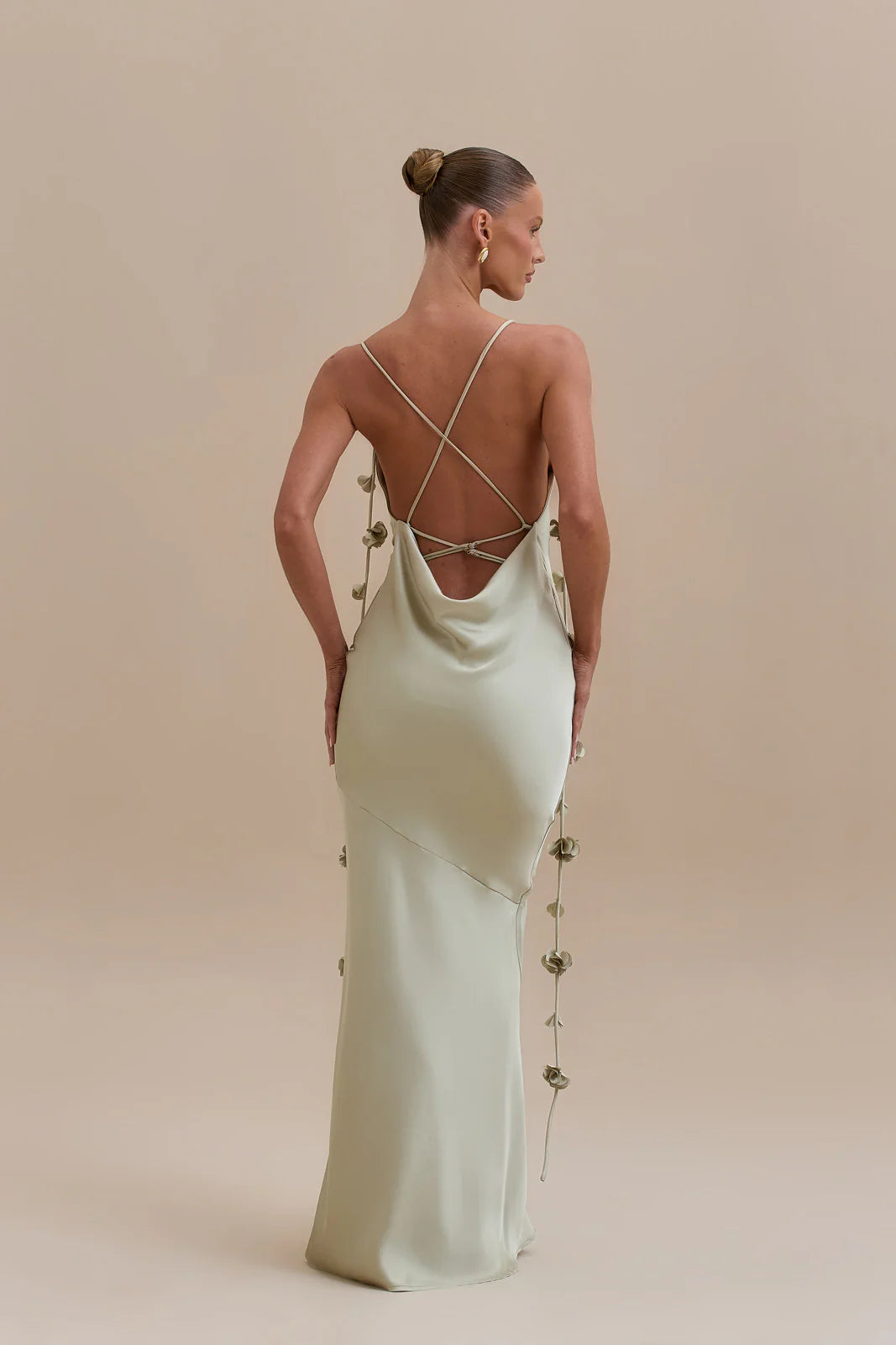 ARIA MAXI DRESS | SAGE - SALE