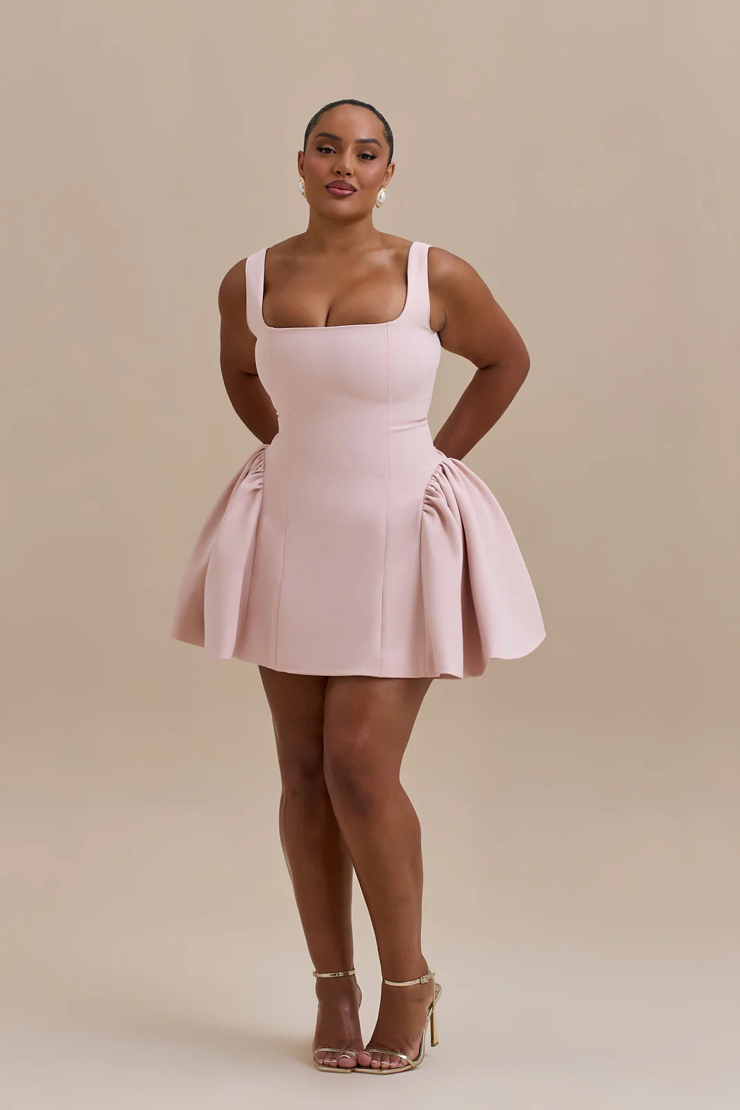 SABRINA MINI DRESS | PINK