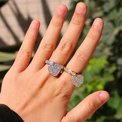 Vioraia Sparkling Heart Ring