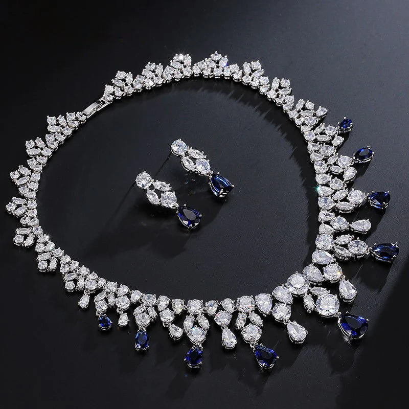 Vioraia Dazzling Drops Jewelry Set