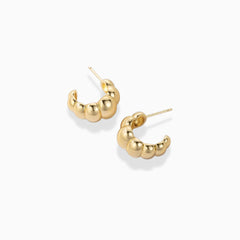 Vioraia Marcelline Bubble Hoop Earrings
