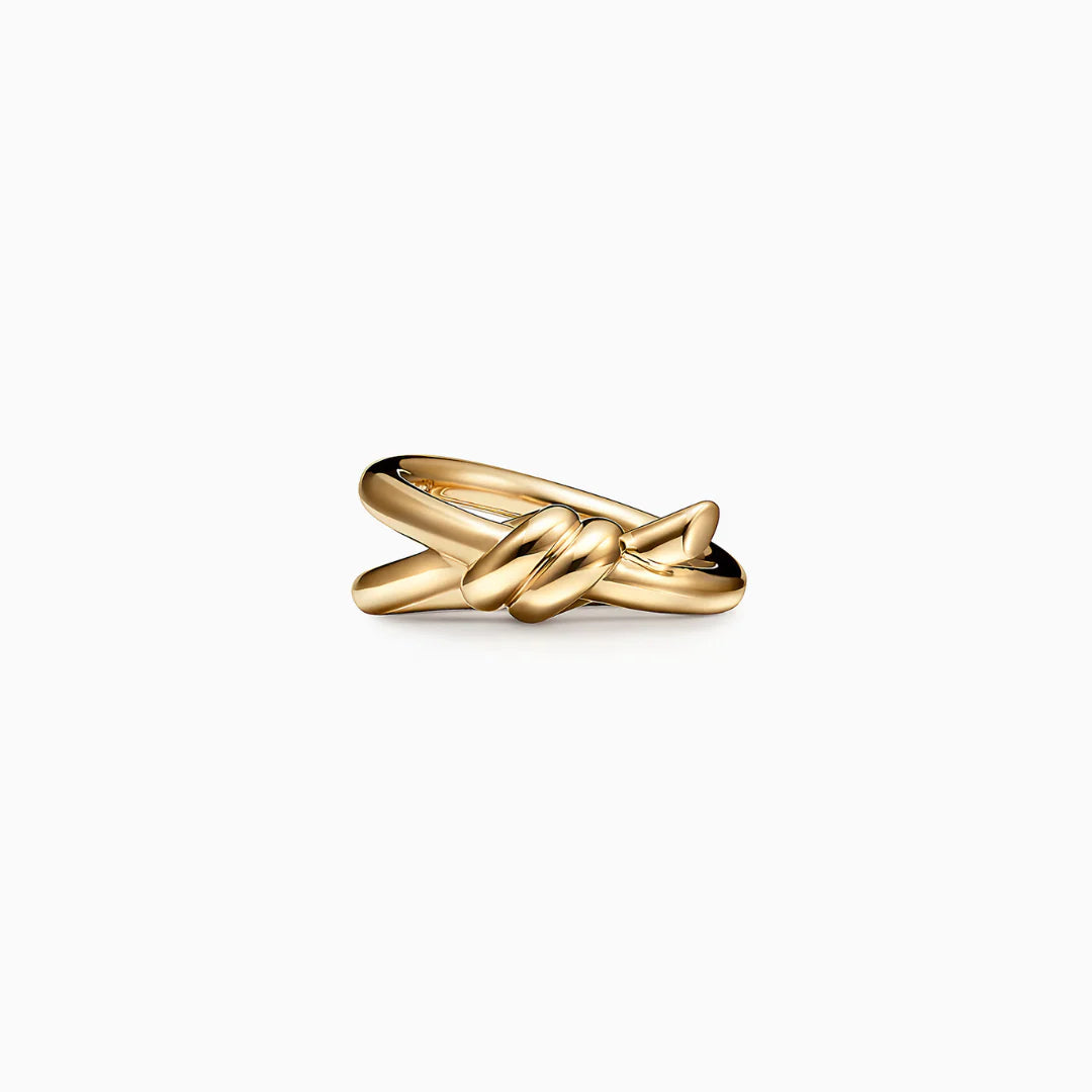 Vioraia Evelyn Knot Statement Ring