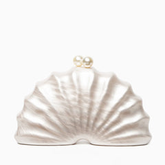 Vioraia Chloe Shell Clutch Bag