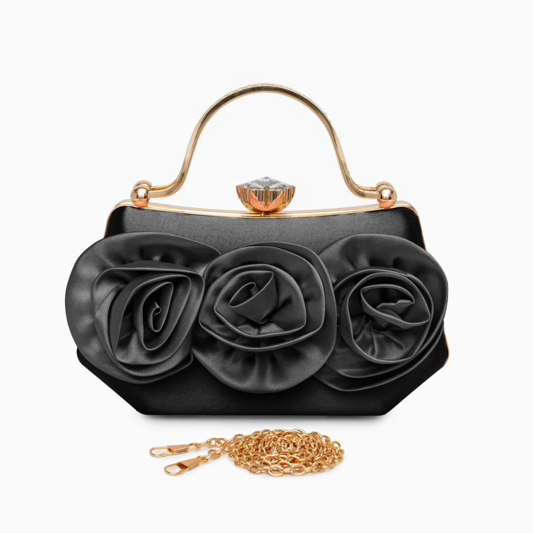 Vioraia Soleia Bloom Clutch Bag
