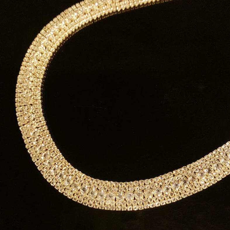 Vioraia Luxury Rhinestones Jewelry Set