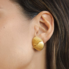 Vioraia Vanna Luxury Gold Earrings