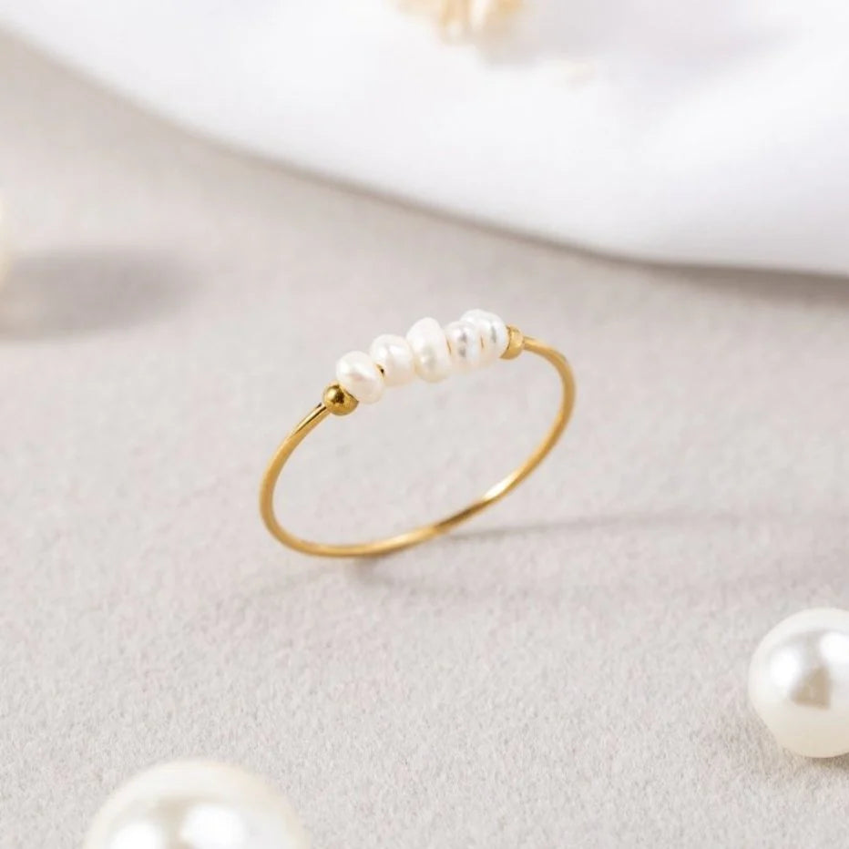 Vioraia Classic Freshwater Pearl Ring
